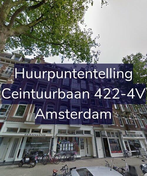 Foto gevel Huurpuntentelling voor Ceintuurbaan 422-4V, Amsterdam