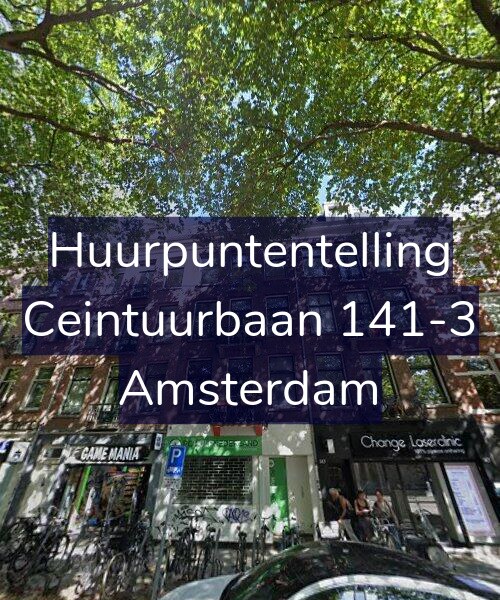 Foto gevel Huurpuntentelling voor Ceintuurbaan 141-3, Amsterdam