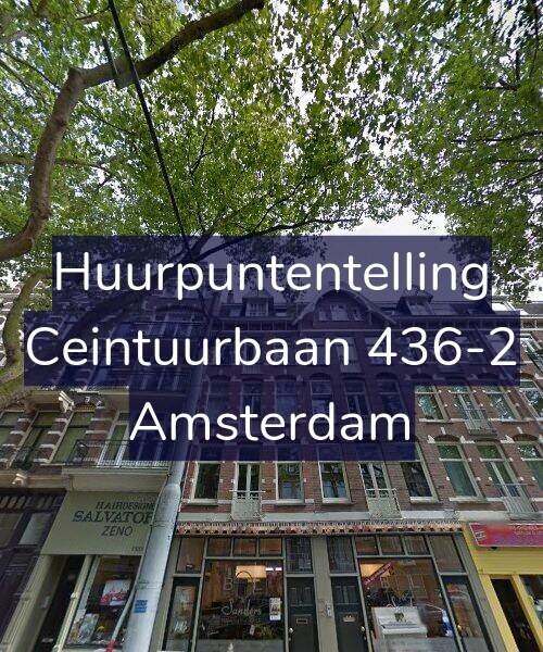 Foto gevel Huurpuntentelling voor Ceintuurbaan 436-2, Amsterdam