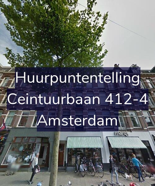Foto gevel Huurpuntentelling voor Ceintuurbaan 412-4, Amsterdam