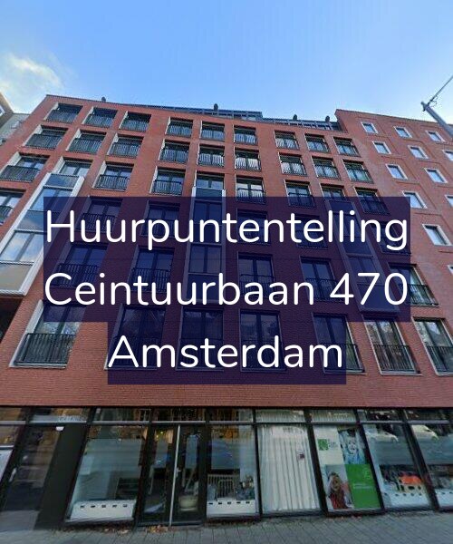 Foto gevel Huurpuntentelling voor Ceintuurbaan 470, Amsterdam