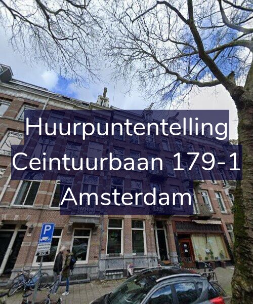 Foto gevel Huurpuntentelling voor Ceintuurbaan 179-1, Amsterdam