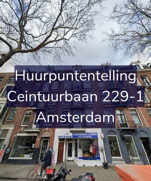 Foto gevel Huurpuntentelling voor Ceintuurbaan 229-1, Amsterdam
