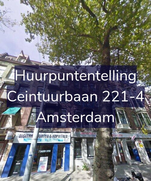 Foto gevel Huurpuntentelling voor Ceintuurbaan 221-4, Amsterdam