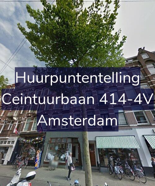Foto gevel Huurpuntentelling voor Ceintuurbaan 414-4V, Amsterdam