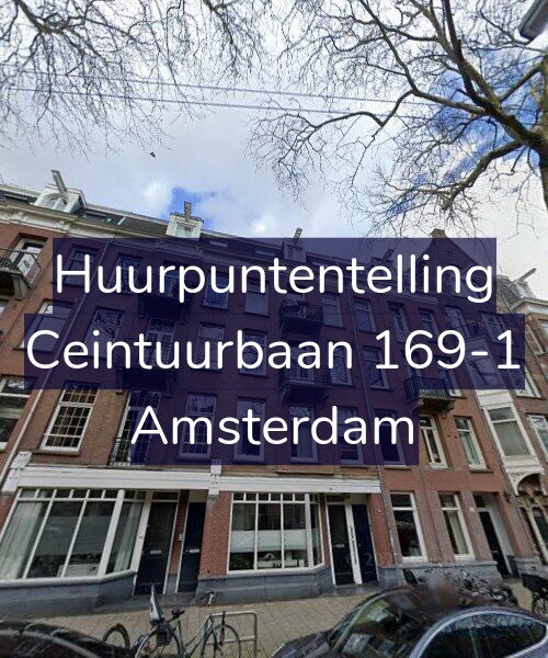 Foto gevel Huurpuntentelling voor Ceintuurbaan 169-1, Amsterdam