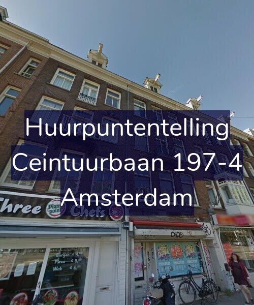 Foto gevel Huurpuntentelling voor Ceintuurbaan 197-4, Amsterdam