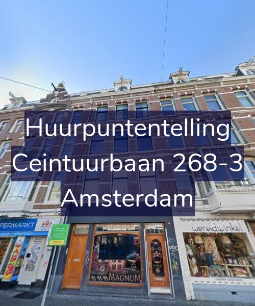 Foto gevel Huurpuntentelling voor Ceintuurbaan 268-3, Amsterdam