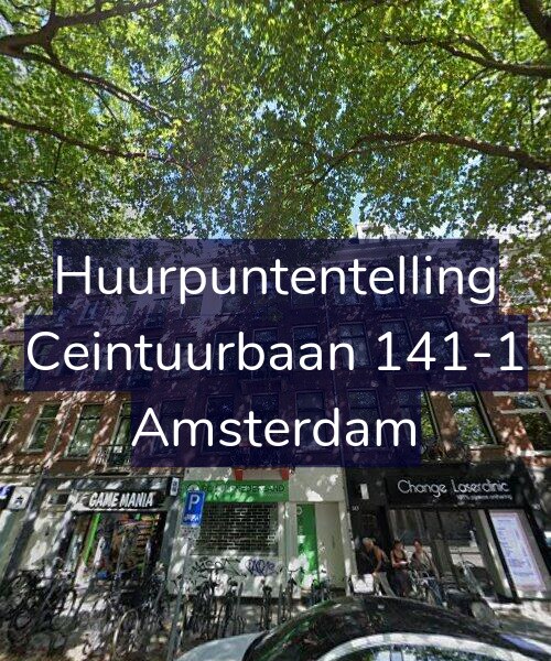 Foto gevel Huurpuntentelling voor Ceintuurbaan 141-1, Amsterdam