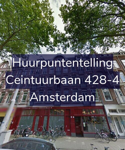 Foto gevel Huurpuntentelling voor Ceintuurbaan 428-4, Amsterdam