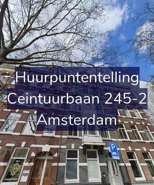 Foto gevel Huurpuntentelling voor Ceintuurbaan 245-2, Amsterdam