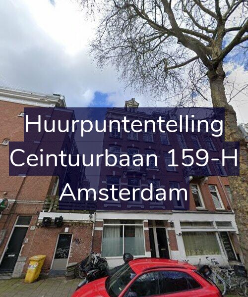 Foto gevel Huurpuntentelling voor Ceintuurbaan 159-H, Amsterdam