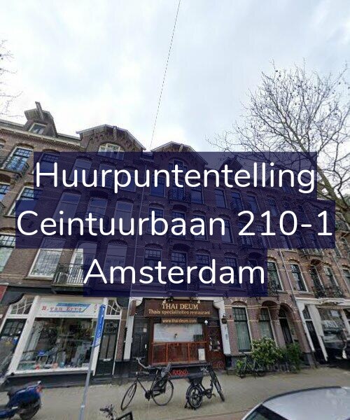Foto gevel Huurpuntentelling voor Ceintuurbaan 210-1, Amsterdam