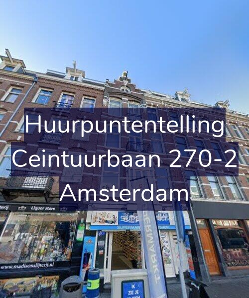 Foto gevel Huurpuntentelling voor Ceintuurbaan 270-2, Amsterdam