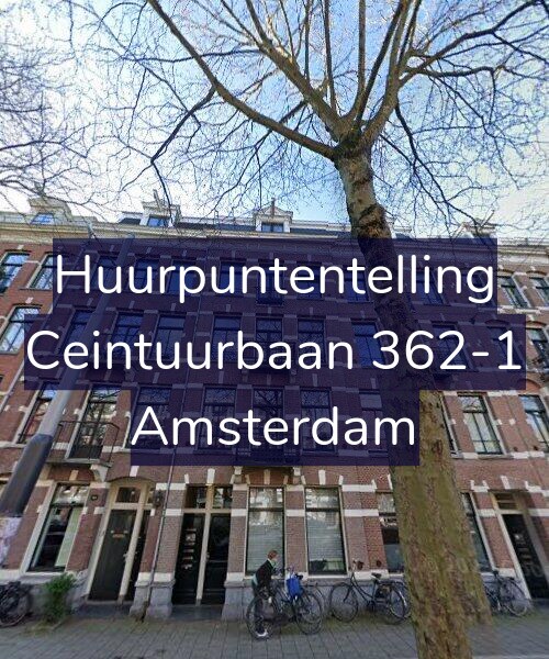 Foto gevel Huurpuntentelling voor Ceintuurbaan 362-1, Amsterdam
