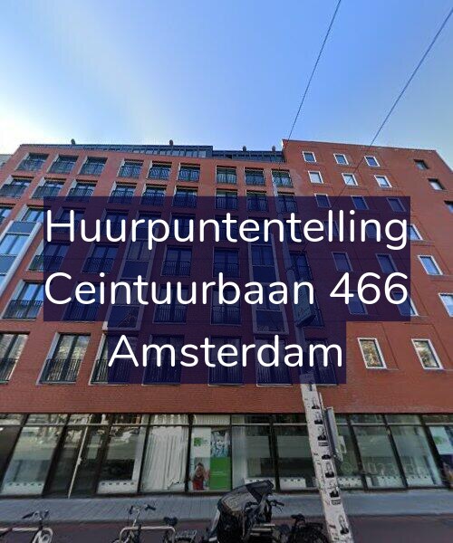 Foto gevel Huurpuntentelling voor Ceintuurbaan 466, Amsterdam