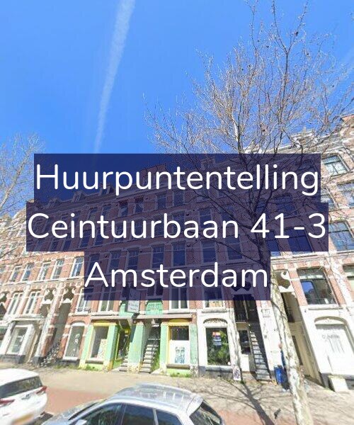 Foto gevel Huurpuntentelling voor Ceintuurbaan 41-3, Amsterdam