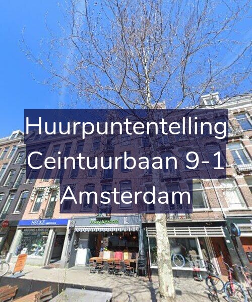 Foto gevel Huurpuntentelling voor Ceintuurbaan 9-1, Amsterdam