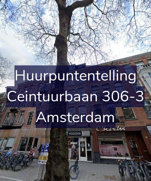 Foto gevel Huurpuntentelling voor Ceintuurbaan 306-3, Amsterdam