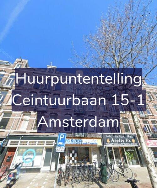 Foto gevel Huurpuntentelling voor Ceintuurbaan 15-1, Amsterdam