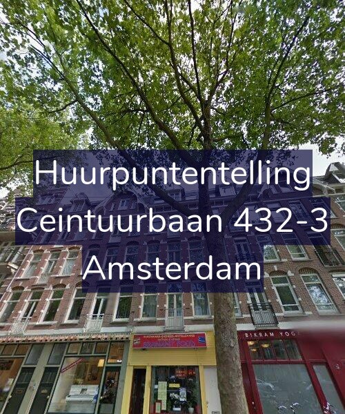 Foto gevel Huurpuntentelling voor Ceintuurbaan 432-3, Amsterdam