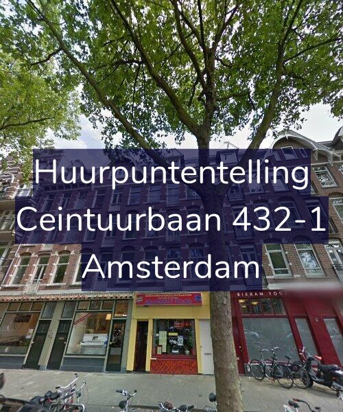 Foto gevel Huurpuntentelling voor Ceintuurbaan 432-1, Amsterdam