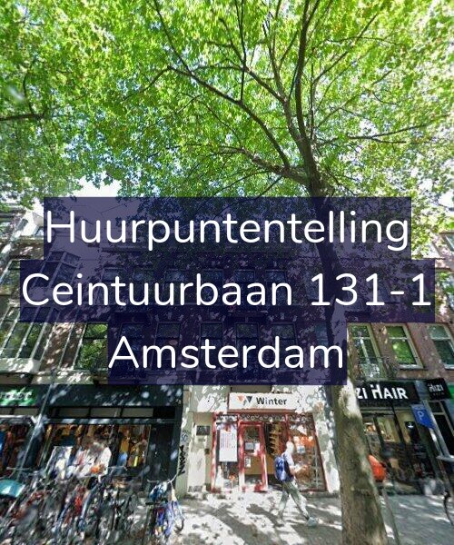 Foto gevel Huurpuntentelling voor Ceintuurbaan 131-1, Amsterdam