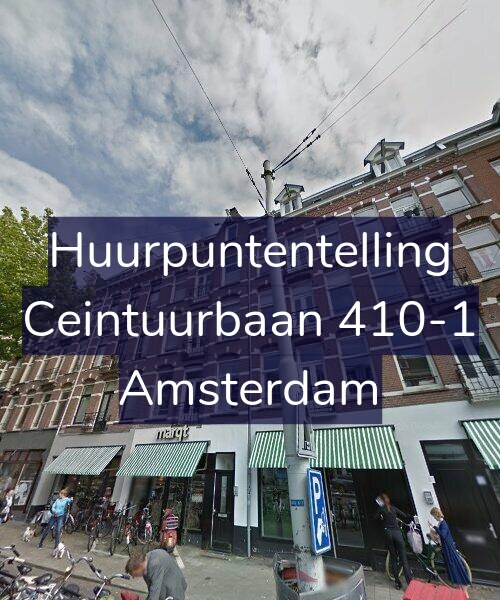 Foto gevel Huurpuntentelling voor Ceintuurbaan 410-1, Amsterdam