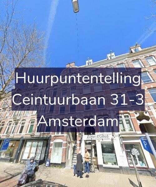 Foto gevel Huurpuntentelling voor Ceintuurbaan 31-3, Amsterdam
