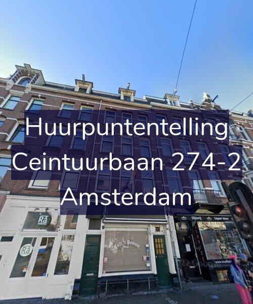 Foto gevel Huurpuntentelling voor Ceintuurbaan 274-2, Amsterdam