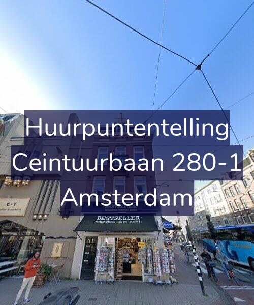 Foto gevel Huurpuntentelling voor Ceintuurbaan 280-1, Amsterdam