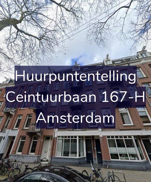 Foto gevel Huurpuntentelling voor Ceintuurbaan 167-H, Amsterdam
