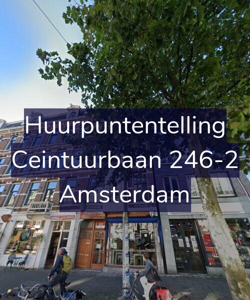 Foto gevel Huurpuntentelling voor Ceintuurbaan 246-2, Amsterdam
