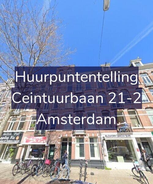 Foto gevel Huurpuntentelling voor Ceintuurbaan 21-2, Amsterdam
