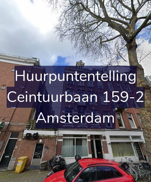 Foto gevel Huurpuntentelling voor Ceintuurbaan 159-2, Amsterdam