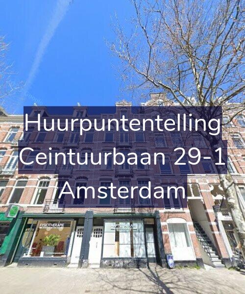 Foto gevel Huurpuntentelling voor Ceintuurbaan 29-1, Amsterdam