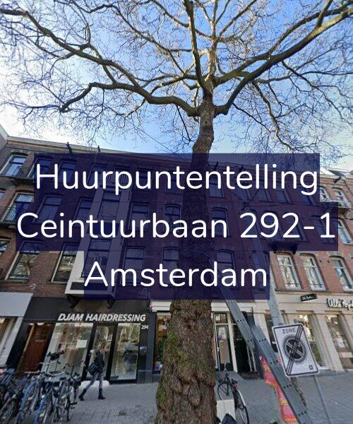 Foto gevel Huurpuntentelling voor Ceintuurbaan 292-1, Amsterdam