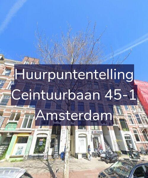 Foto gevel Huurpuntentelling voor Ceintuurbaan 45-1, Amsterdam