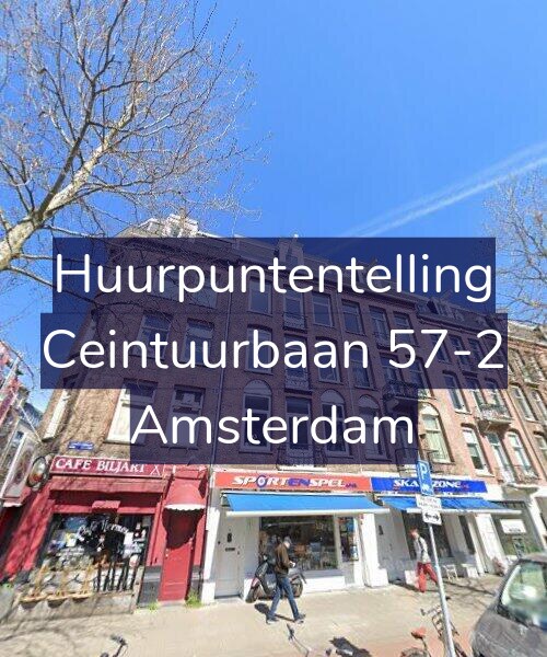 Foto gevel Huurpuntentelling voor Ceintuurbaan 57-2, Amsterdam
