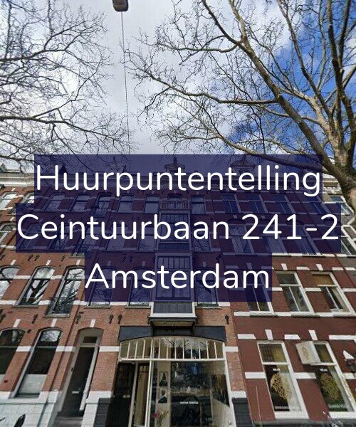 Foto gevel Huurpuntentelling voor Ceintuurbaan 241-2, Amsterdam