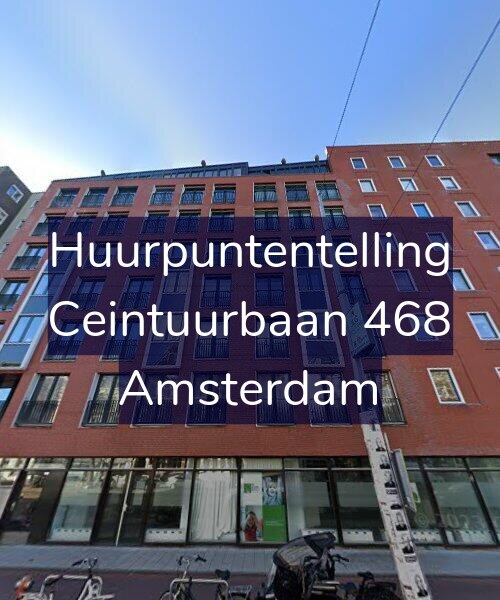 Foto gevel Huurpuntentelling voor Ceintuurbaan 468, Amsterdam
