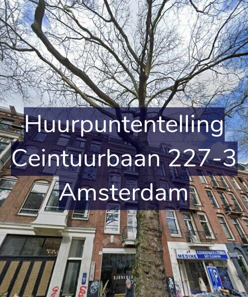 Foto gevel Huurpuntentelling voor Ceintuurbaan 227-3, Amsterdam