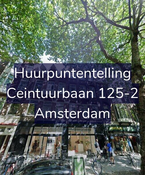 Foto gevel Huurpuntentelling voor Ceintuurbaan 125-2, Amsterdam