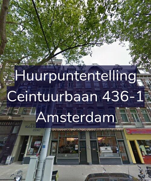 Foto gevel Huurpuntentelling voor Ceintuurbaan 436-1, Amsterdam