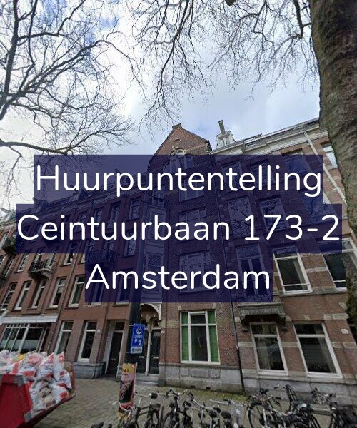 Foto gevel Huurpuntentelling voor Ceintuurbaan 173-2, Amsterdam