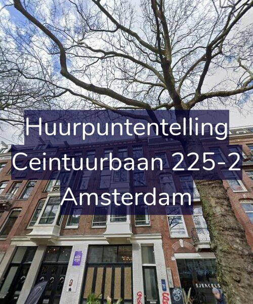 Foto gevel Huurpuntentelling voor Ceintuurbaan 225-2, Amsterdam