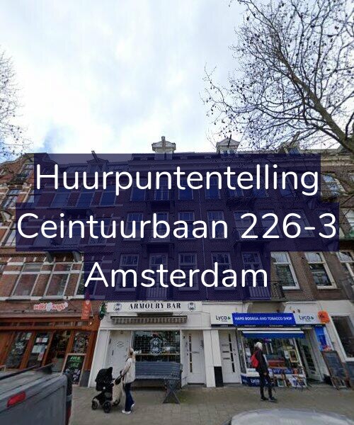 Foto gevel Huurpuntentelling voor Ceintuurbaan 226-3, Amsterdam