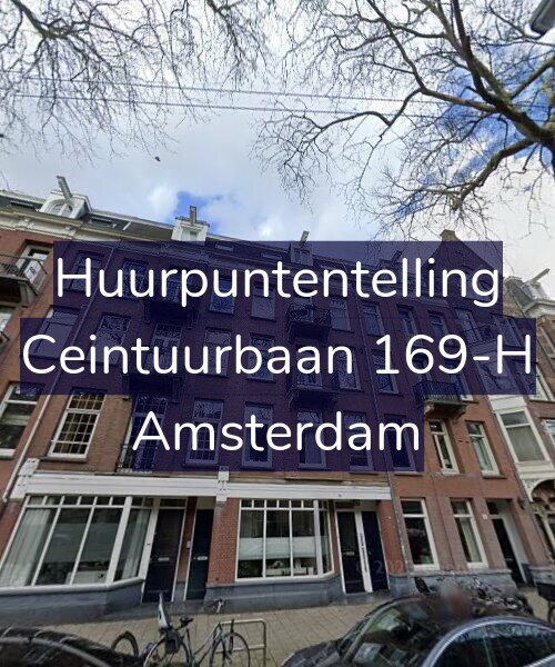 Foto gevel Huurpuntentelling voor Ceintuurbaan 169-H, Amsterdam