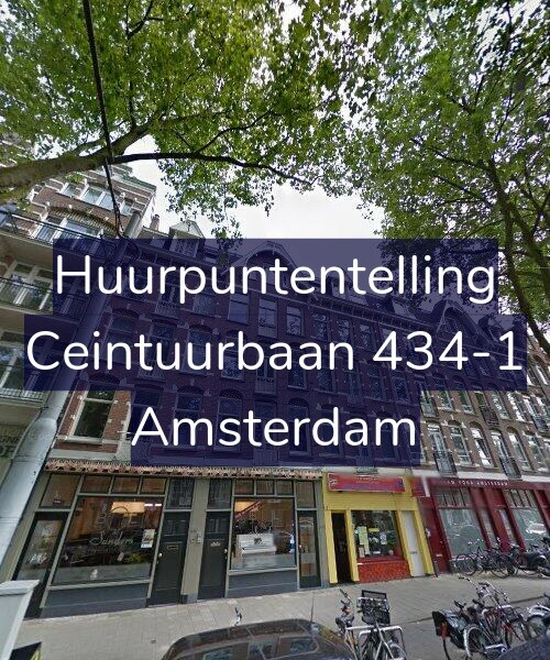 Foto gevel Huurpuntentelling voor Ceintuurbaan 434-1, Amsterdam