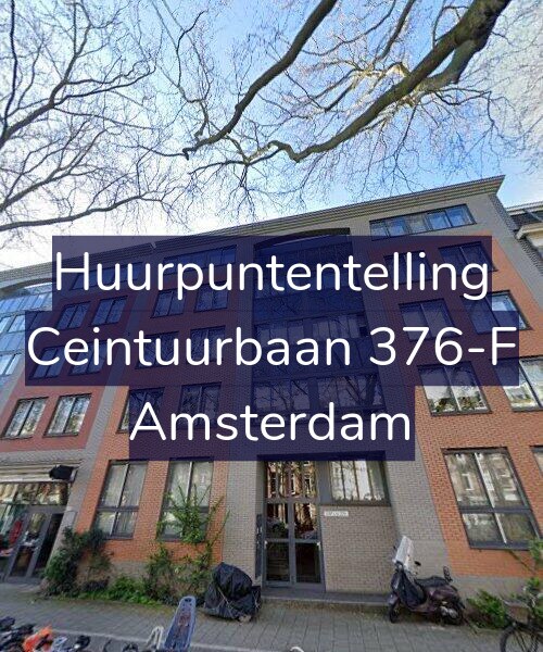 Foto gevel Huurpuntentelling voor Ceintuurbaan 376-F, Amsterdam